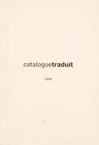 Catalogue traduit