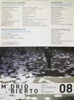 MADRID ABIERTO 2008 : Creating place : Public art as catalyser for public life