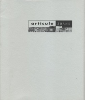 articule 20 ans : 1979-1999